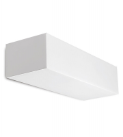 Integral Indoor Decorative Paintable Gypsum Lamia Wall Light Ip20 For 1 X E14 Max 40W White